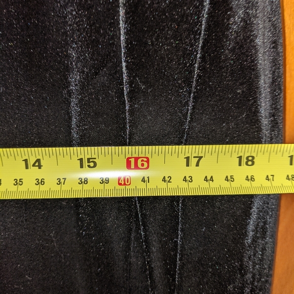 Tahari Black Velvet Blazer/Jacket - Picture 5 of 5